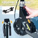 AIYAPLAY Scooter for Kids, Folding Kick Scooter w/ Adjustable Handle