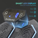 SPORTNOW Music Boxing Machine with Bluetooth Connection and LED Light