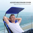 Outsunny Zero Gravity Lounger Chair, Folding Reclining Chair