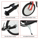 HOMCOM Teen Kids Stunt Scooter Children Kick Scooter -  Black