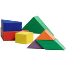 HOMCOM Kids Colourful Soft Play Set