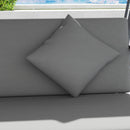 Outsunny 2-in-1 Swing Chair 3 Seater Hammock Cushion Bed Tilt Canopy