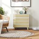 HOMCOM Chest of Drawers, 4 Drawer Storage Cabinet Organiser for Bedroom