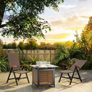 Outsunny Outdoor Folding Dining Chair, Dining Chair