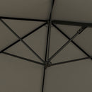 Outsunny 2.5M Offset Roma Patio Umbrella W/ 360° Rotation