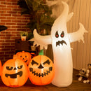 HOMCOM Halloween Inflatable Ghost Family with Lights 8.5'
