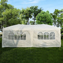 Outsunny Gazebo 3m x 6m - White Garden Shelter