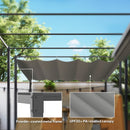 Outsunny 3 x 3(m) Garden Pergola with Retractable Roof, UPF30+