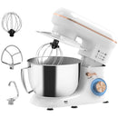 HOMCOM Electric Stand Mixer, 4.5L Food Mixer With Dough Hook, Whisk