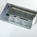 HOMCOM Ice Maker Machine And Water Dispenser No Plumbing Required Silver
