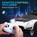 AIYAPLAY Maserati GT2 Licensed 12V Electric Ride on Car w/ Remote - White