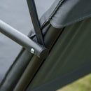 Outsunny Swing Chair 3-Seater -Dark Grey