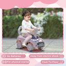 AIYAPLAY Ride On Car Foot To Floor Sliding Car w/ Air Horn - Pink