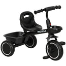 AIYAPLAY Kids Red Trike For 2 To 5 Years With Adjustable Seat, Baskets