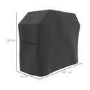 Outsunny Barbecue Covers, Waterproof UV Protection Rip-Proof, 147 x 61 x 120cm