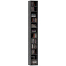 HOMCOM 204 CD Storage Tower Tall Bookcase Bookshelf with Cubes