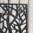 Outsunny Metal Raised Garden Bed with Trellis, Outdoor Elevated Planter Box