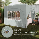 Outsunny 3 x 3(m) UPF50+ Pop Up Gazebo with Sides and Carry Bag
