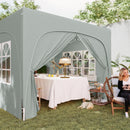 Outsunny 3 x 3(m) UPF50+ Pop Up Gazebo with Sides and Carry Bag