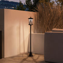 Outsunny 1.3 M LED Outdoor Street Light, Waterproof IP44, Cool White