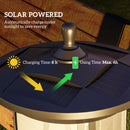 Outsunny 1.3 M LED Outdoor Street Light, Waterproof IP44, Cool White
