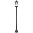 Outsunny 1.3 M LED Outdoor Street Light, Waterproof IP44, Cool White