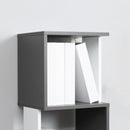 HOMCOM 5-Tier Bookshelf Freestanding Bookcase Storage Shelves, White