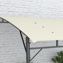 Outsunny 3 X 4m Metal Pergola, Outdoor Gazebo UV-Resistant, Cream White