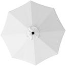 Outsunny UPF 50+ Replacement Parasol Canopy Parasol Cover Replacement