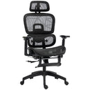 HOMCOM Ergonomic Office Chair Swivel Computer Chair with 3D Armrest