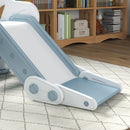 AIYAPLAY Foldable Kids Slide, Baby Slide for 1.5-3 Years, Grey