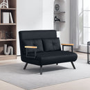 HOMCOM Click Clack 2 Seater Sofa Bed for Living Room, Guest Room
