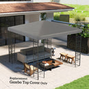 Outsunny 3 x 3(m) Gazebo Canopy Replacement Cover, UPF30+