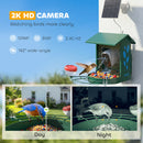 PawHut Smart Bird Feeder Camera With AI Identifies 16,000+ Bird Species