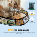 PawHut Smart Bird Feeder Camera With AI Identifies 16,000+ Bird Species