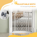 Pressure Fit Safety Gate w/ Auto Closing Door, Double Locking