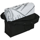 Outsunny Reversible Waterproof Outdoor Rug W/ Carry Bag, 182 X 274cm, Grey