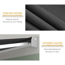 Outsunny Electric Retractable Awning Sun Canopies for Door Window