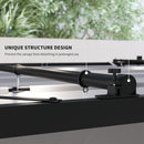 Outsunny 3 x 3(m) Pergola with Retractable Roof, 80mm Metal Column
