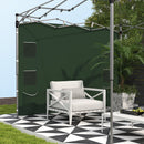 Outsunny Side Panel for 3x3 m Pop Up Gazebos, 1 Pack Sidewall Only