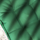 Outsunny 42 x 42cm Replacement Garden Seat Cushion Pad with Ties, Green