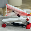 SPORTNOW Mini Stepper Machine with LCD Monitor and Non-Slip Pedals