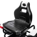HOMCOM Children Pedal Go Kart for Ages 5-12 Years - White