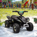 HOMCOM 6V Kids Electric Ride on Car  aged 18-36 months- Black