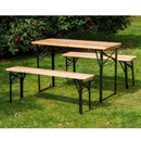 Outsunny Camping Beer Table Set