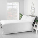 Lewis's Oxford Edge Duvet Set - White