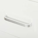 HOMCOM L-Shaped Desk Computer Corner Desk, Dining Table with Storage Shelf and Drawer, Workstation for Home Office, White