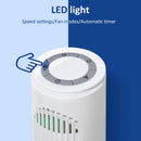 HOMCOM Tower Fan 30'' Freestanding  - White