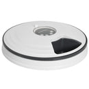 PawHut Pet Feeder w/ Digital Timer Six-Meal Food Dispenser Trays White