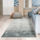 HOMCOM Grey Rug Modern Ink Render Carpet for Living Room, Bedroom, 230 x 160cm